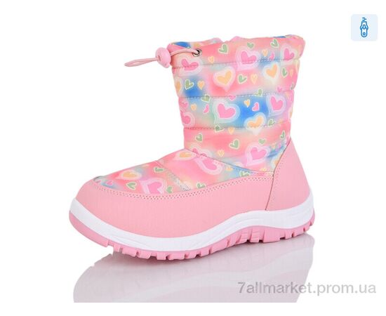 Дутики дитячі утеплені Зима 528-3 рожевий (8 пар р.28-35) "M&L  Alex13" недорого оптом від прямого постачальника Дутики дитячі утеплені Зима 528-3 рожевий (8 пар р.28-35) "M&L  Alex13" недорого оптом від прямого постачальника