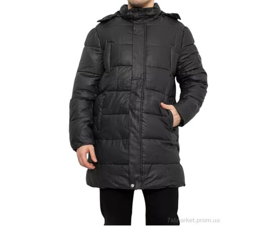 Куртка мужская Зима 7610 чорний (5 шт. р.сетка L-4XL) "Massmag" недорого оптом от прямого поставщика Фотография Куртка мужская Зима 7610 чорний (5 шт. р.сетка L-4XL) "Massmag" недорого оптом от прямого поставщика