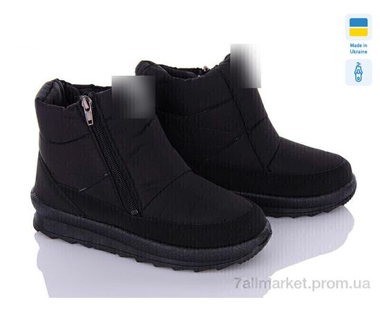 Ботинки женские стильные зима KZ411AD чорний 2025 (8 пар р.37-41) "DeMur" недорого оптом от прямого поставщика Фотография Ботинки женские стильные зима KZ411AD чорний 2025 (8 пар р.37-41) "DeMur" недорого оптом от прямого поставщика