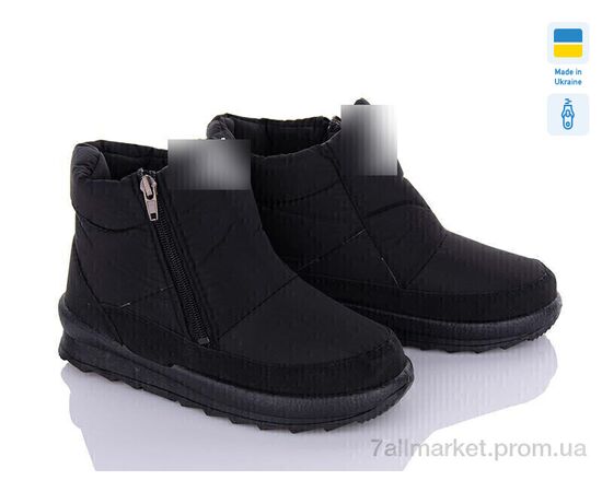 Ботинки женские стильные зима KZ411N чорний 2025 (8 пар р.37-41) "DeMur" недорого оптом от прямого поставщика Фотография Ботинки женские стильные зима KZ411N чорний 2025 (8 пар р.37-41) "DeMur" недорого оптом от прямого поставщика