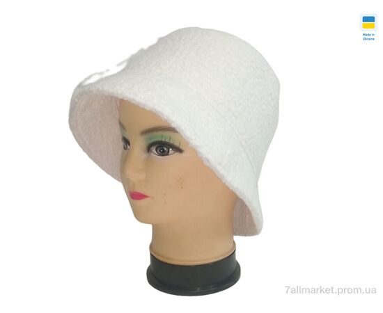 Панама жіноча Зима 0574 білий (4 шт. р.сітка56-60) "Mabi" недорого оптом від прямого постачальника Панама жіноча Зима 0574 білий (4 шт. р.сітка56-60) "Mabi" недорого оптом від прямого постачальника