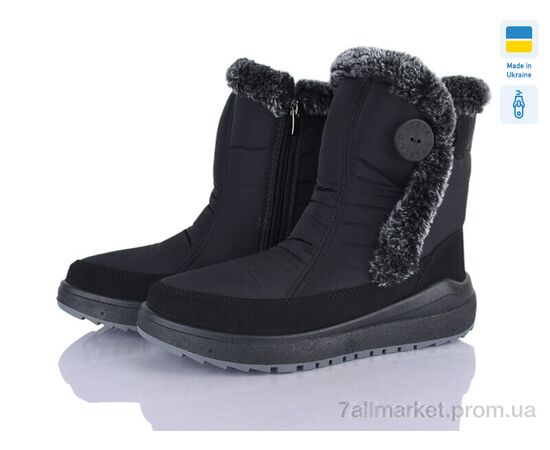 Черевики жіночі стильні Зима C4 чорний (6 пар р.37-41) "Kindzer" недорого оптом від прямого постачальника Черевики жіночі стильні Зима C4 чорний (6 пар р.37-41) "Kindzer" недорого оптом від прямого постачальника