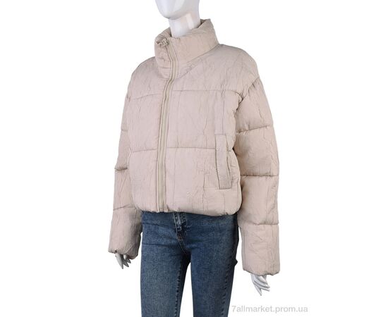 Куртка жіноча Весна/осінь 17279 (12040) beige (4 шт. р.сітка42-48) "Obuvok" недорого оптом від прямого постачальника Куртка жіноча Весна/осінь 17279 (12040) beige (4 шт. р.сітка42-48) "Obuvok" недорого оптом від прямого постачальника