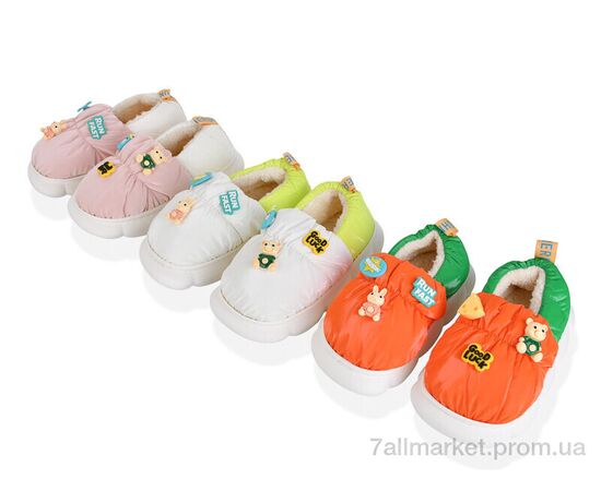 Тапки дитячі домашні Зима 2931-5 mix (6) (6 пар р.28-33) "Alex" недорого оптом від прямого постачальника Тапки дитячі домашні Зима 2931-5 mix (6) (6 пар р.28-33) "Alex" недорого оптом від прямого постачальника