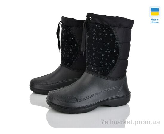 Чоботи з піни жіночі Зима Кредо Тайра 2034 чорний 3D капля (6 пар р.37-41) "Vladimir" недорого оптом від прямого постачальника Чоботи з піни жіночі Зима Кредо Тайра 2034 чорний 3D капля (6 пар р.37-41) "Vladimir" недорого оптом від прямого постачальника