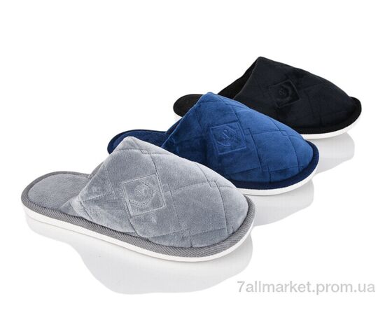 Тапки чоловічі домашні Весна/осінь L379 mix (12 пар р.41-46) "Deshman" недорого оптом від прямого постачальника Тапки чоловічі домашні Весна/осінь L379 mix (12 пар р.41-46) "Deshman" недорого оптом від прямого постачальника