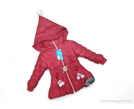 Куртка дитяча Зима S146 червоний (3 шт. р.сітка3-5) "Kids-modnik" недорого оптом від прямого постачальника Куртка дитяча Зима S146 червоний (3 шт. р.сітка3-5) "Kids-modnik" недорого оптом від прямого постачальника