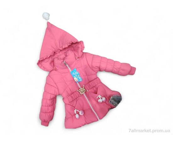 Куртка дитяча Зима S146 рожевий (3 шт. р.сітка3-5) "Kids-modnik" недорого оптом від прямого постачальника Куртка дитяча Зима S146 рожевий (3 шт. р.сітка3-5) "Kids-modnik" недорого оптом від прямого постачальника