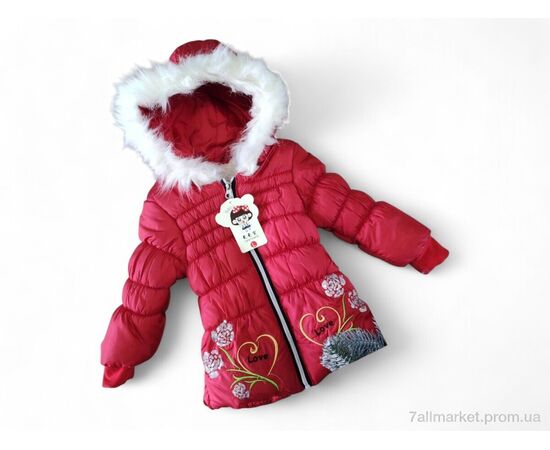 Куртка дитяча Зима K481 червоний (3 шт. р.сітка1-3) "Kids-modnik" недорого оптом від прямого постачальника Куртка дитяча Зима K481 червоний (3 шт. р.сітка1-3) "Kids-modnik" недорого оптом від прямого постачальника