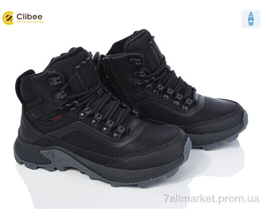 Черевики дитячі зручні Зима HD570 black (6 пар р.36-41) "Clibee" недорого оптом від прямого постачальника Черевики дитячі зручні Зима HD570 black (6 пар р.36-41) "Clibee" недорого оптом від прямого постачальника