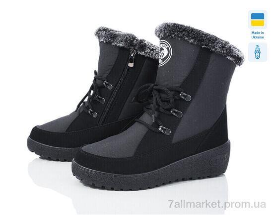 Дутики женские утепленные зима T3 чорний (6 пар р.37-41) "Paolla" недорого оптом от прямого поставщика Фотография Дутики женские утепленные зима T3 чорний (6 пар р.37-41) "Paolla" недорого оптом от прямого поставщика