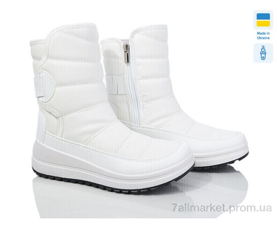 Дутики женские утепленные зима 463 білий (8 пар р.37-42) "Paolla" недорого оптом от прямого поставщика Фотография Дутики женские утепленные зима 463 білий (8 пар р.37-42) "Paolla" недорого оптом от прямого поставщика