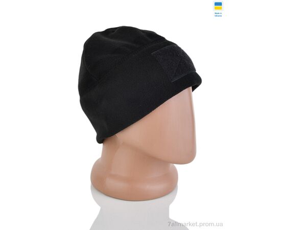 Шапка чоловіча Зима Шапка фліс з липучкою чорний (56р) (5 шт. р.сіткаOne size) "VIOLA" недорого оптом від прямого постачальника Шапка чоловіча Зима Шапка фліс з липучкою чорний (56р) (5 шт. р.сіткаOne size) "VIOLA" недорого оптом від прямого постачальника