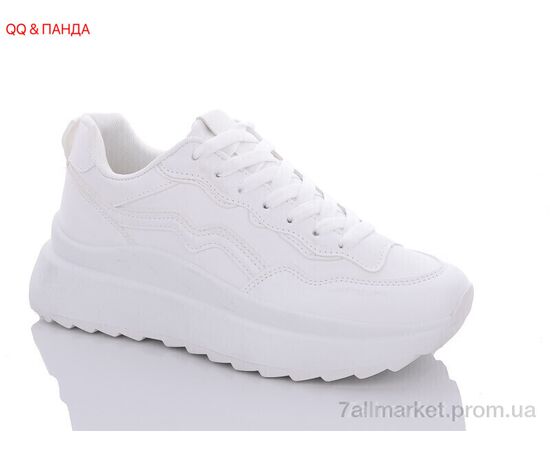 Кросівки жіночі модні Весна/осінь JP21 white (8 пар р.36-41) "QQ&Панда" недорого оптом від прямого постачальника Кросівки жіночі модні Весна/осінь JP21 white (8 пар р.36-41) "QQ&Панда" недорого оптом від прямого постачальника