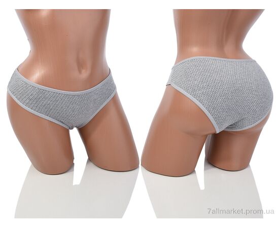 Фотография Трусы Весна/осень 002-06-2 grey (L/XL) 08990 (12 шт. р.сетка L/XL) "Obuvok" недорого оптом от прямого поставщика, изображение 3