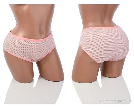 Труси Весна/осінь 002-02-2 l.pink (XL) 08990 (12 шт. р.сіткаXL) "Obuvok" недорого оптом від прямого постачальника, зображення 3