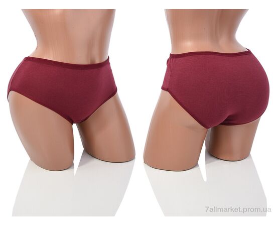 Труси Весна/осінь 001-05-1 wine (XL) 08990 (12 шт. р.сіткаXL) "Obuvok" недорого оптом від прямого постачальника, зображення 3