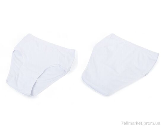 Труси Весна/осінь 001-02-1 white (L) 08990 (12 шт. р.сіткаL) "Obuvok" недорого оптом від прямого постачальника, зображення 3