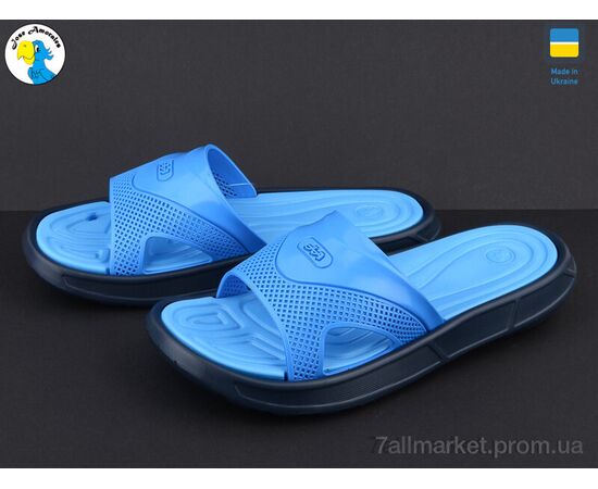 Шльопанці чоловічі пляжні Літо 119114 (8 пар р.40-45) "Jose Amorales" недорого оптом від прямого постачальника, зображення 2