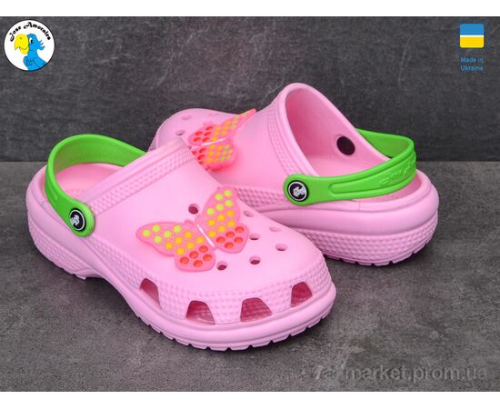 Крокси дитячі літні Літо 116800 (8 пар р.30-36) "Jose Amorales" недорого оптом від прямого постачальника, зображення 2