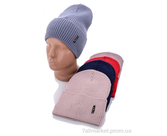 Фотография Женская шапка Зима GAL1 mix флис (5 шт. р.сетка 52-56) "Red Hat" недорого оптом от прямого поставщика, изображение 2