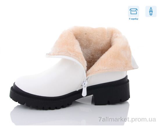 Фотография Ботинки женские стильные зима 82-1 (6 пар р.36-40) "Hongquan" недорого оптом от прямого поставщика, изображение 2