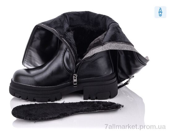 Сапоги женские удобные зима P2247-1 (6 пар р.36-41) "Purlina" недорого оптом от прямого поставщика, изображение 2 Фотография Сапоги женские удобные зима P2247-1 (6 пар р.36-41) "Purlina" недорого оптом от прямого поставщика, изображение 2