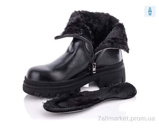 Черевики жіночі стильні Зима P2195-1 (8 пар р.36-41) "Purlina" недорого оптом від прямого постачальника, зображення 2 Черевики жіночі стильні Зима P2195-1 (8 пар р.36-41) "Purlina" недорого оптом від прямого постачальника, зображення 2