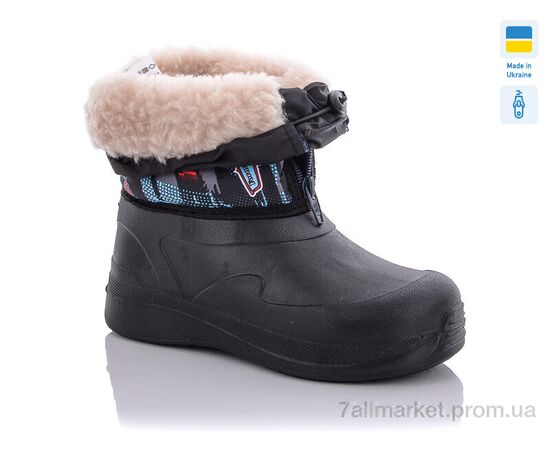 Сапоги из пены детские зима Кредо Укр 19Д-26 чорний (6 пар р.28-34) "Vladimir" недорого оптом от прямого поставщика, изображение 2 Фотография Сапоги из пены детские зима Кредо Укр 19Д-26 чорний (6 пар р.28-34) "Vladimir" недорого оптом от прямого поставщика, изображение 2