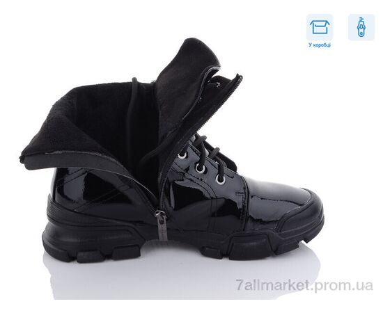 Черевики жіночі стильні Весна/осінь 53-160-42 (8 пар р.37-40) "Obuvok" недорого оптом від прямого постачальника, зображення 2