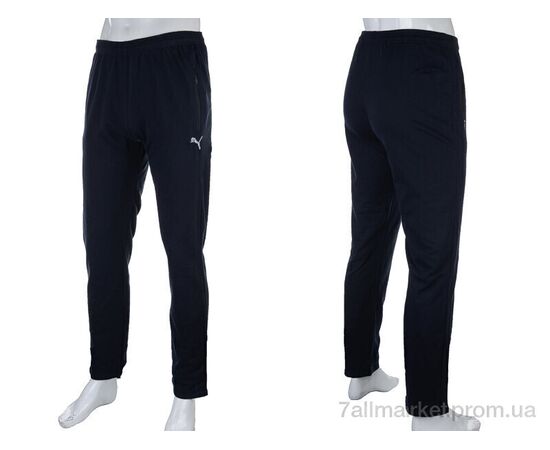 Фотография Спортивные брюки мужские Весна/осень 05818 navy (5 шт. р.сетка 46-54) "Obuvok" недорого оптом от прямого поставщика, изображение 4