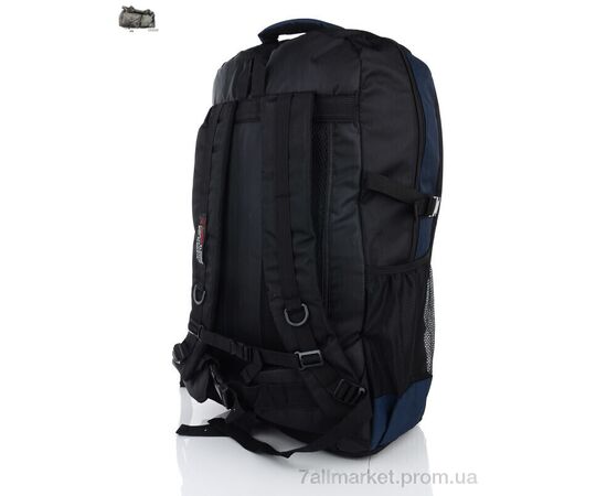 Рюкзак жіночий 910 black-blue 66*40*25 см, "Superbag" недорого оптом від прямого постачальника, зображення 2