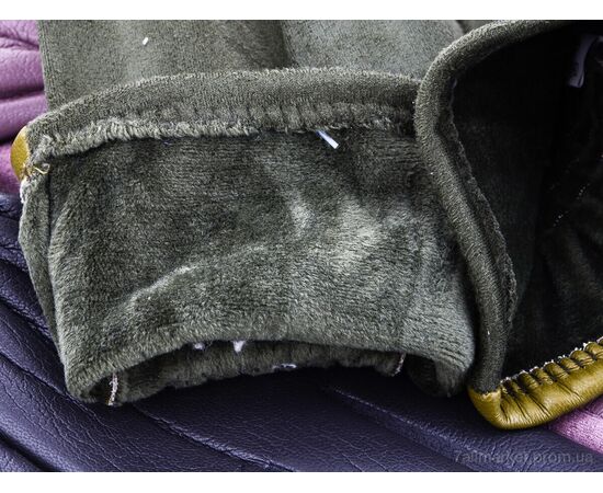 Рукавички жіночі Весна/осінь 15-142Ж кожзам плюш mix (12 шт. р.сітка6,5-8,5) "TUZZI" недорого оптом від прямого постачальника, зображення 2