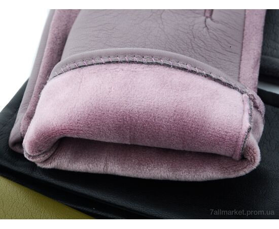 Рукавички жіночі Весна/осінь 15-145Ж кожзам плюш mix (12 шт. р.сітка6,5-8,5) "TUZZI" недорого оптом від прямого постачальника, зображення 2