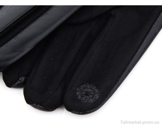 Рукавички жіночі Весна/осінь 14-154Ж кожзам плюш (10 шт. р.сітка6,5-8,5) "TUZZI" недорого оптом від прямого постачальника, зображення 2