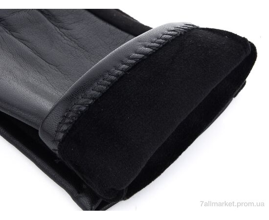 Рукавички жіночі Весна/осінь 14-154Ж кожзам плюш (10 шт. р.сітка6,5-8,5) "TUZZI" недорого оптом від прямого постачальника, зображення 3