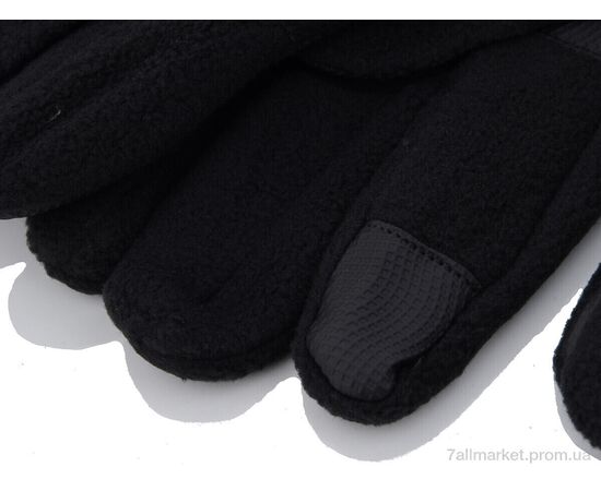 Чоловічі рукавиці Весна/осінь 4-201М фліс black (10 шт. р.сіткаM-XL) "KUINH" недорого оптом від прямого постачальника, зображення 2