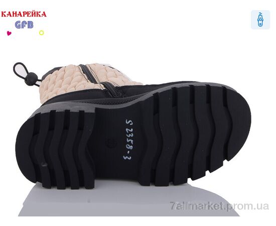 Черевики дитячі зручні Зима S2358-3 (8 пар р.27-32) "GFB-Канарейка" недорого оптом від прямого постачальника, зображення 3