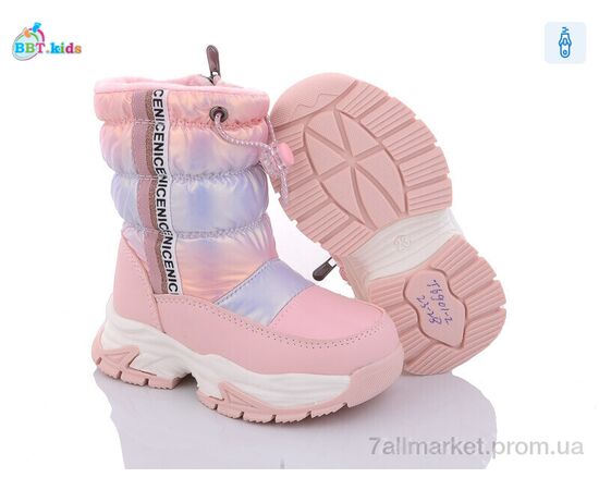 Дутики дитячі утеплені Зима T6901-2 (8 пар р.23-28) "BBT" недорого оптом від прямого постачальника, зображення 2