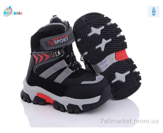 Черевики дитячі зручні Зима T6915-1 (8 пар р.23-28) "BBT" недорого оптом від прямого постачальника, зображення 2 Черевики дитячі зручні Зима T6915-1 (8 пар р.23-28) "BBT" недорого оптом від прямого постачальника, зображення 2