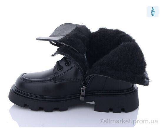 Черевики жіночі стильні Зима 3139-1 (8 пар р.36-41) "Purlina" недорого оптом від прямого постачальника, зображення 2