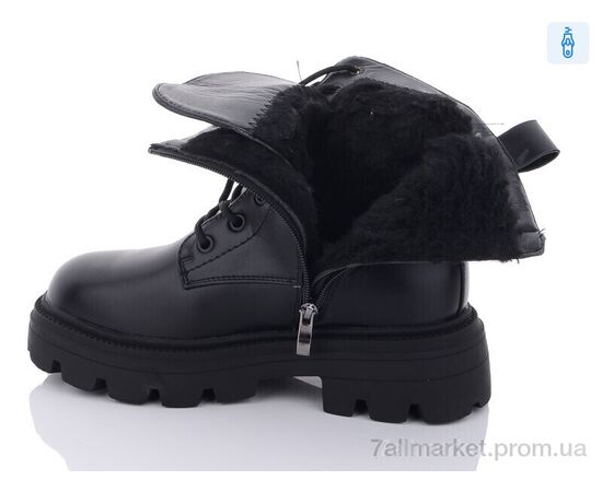 Черевики жіночі стильні Зима 3166-1 (8 пар р.36-41) "Purlina" недорого оптом від прямого постачальника, зображення 2 Черевики жіночі стильні Зима 3166-1 (8 пар р.36-41) "Purlina" недорого оптом від прямого постачальника, зображення 2