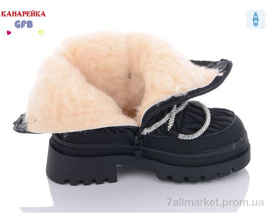 Чоботи дитячі красиві Зима S2359-1 (8 пар р.27-32) "GFB-Канарейка" недорого оптом від прямого постачальника, зображення 2