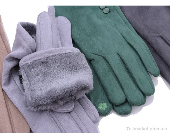 Фотография Перчатки женские Зима 2-52 mix old (12 шт. р.сетка 6,5-8,5) "KUINH" недорого оптом от прямого поставщика, изображение 2