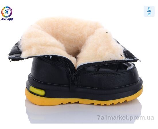 Дутики дитячі утеплені Зима 3312-C1 (8 пар р.22-27) "Леопард" недорого оптом від прямого постачальника, зображення 2