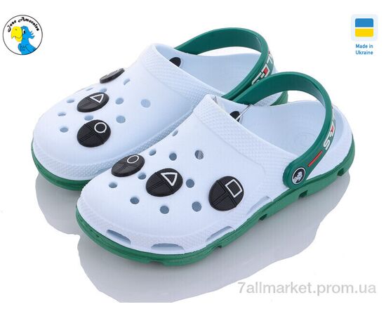 Крокси жіночі літні Літо 116472 (8 пар р.36-41) "Jose Amorales" недорого оптом від прямого постачальника, зображення 2 Крокси жіночі літні Літо 116472 (8 пар р.36-41) "Jose Amorales" недорого оптом від прямого постачальника, зображення 2