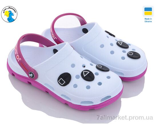 Крокси жіночі літні Літо 116471 (8 пар р.36-41) "Jose Amorales" недорого оптом від прямого постачальника, зображення 2 Крокси жіночі літні Літо 116471 (8 пар р.36-41) "Jose Amorales" недорого оптом від прямого постачальника, зображення 2