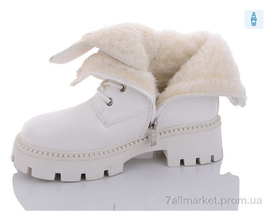 Черевики жіночі стильні Зима 3283-3 (8 пар р.36-41) "Purlina" недорого оптом від прямого постачальника, зображення 2