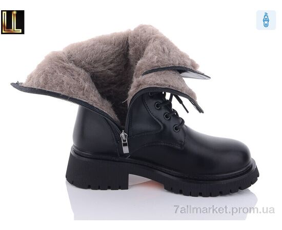 Черевики жіночі стильні Зима LJ191-2 (6 пар р.36-41) "Lilin" недорого оптом від прямого постачальника, зображення 2 Черевики жіночі стильні Зима LJ191-2 (6 пар р.36-41) "Lilin" недорого оптом від прямого постачальника, зображення 2