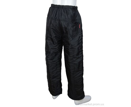 Штани дитячі утеплені Зима ФУ1 black (5 шт. р.сітка22-30) "Obuvok" недорого оптом від прямого постачальника, зображення 2 Штани дитячі утеплені Зима ФУ1 black (5 шт. р.сітка22-30) "Obuvok" недорого оптом від прямого постачальника, зображення 2